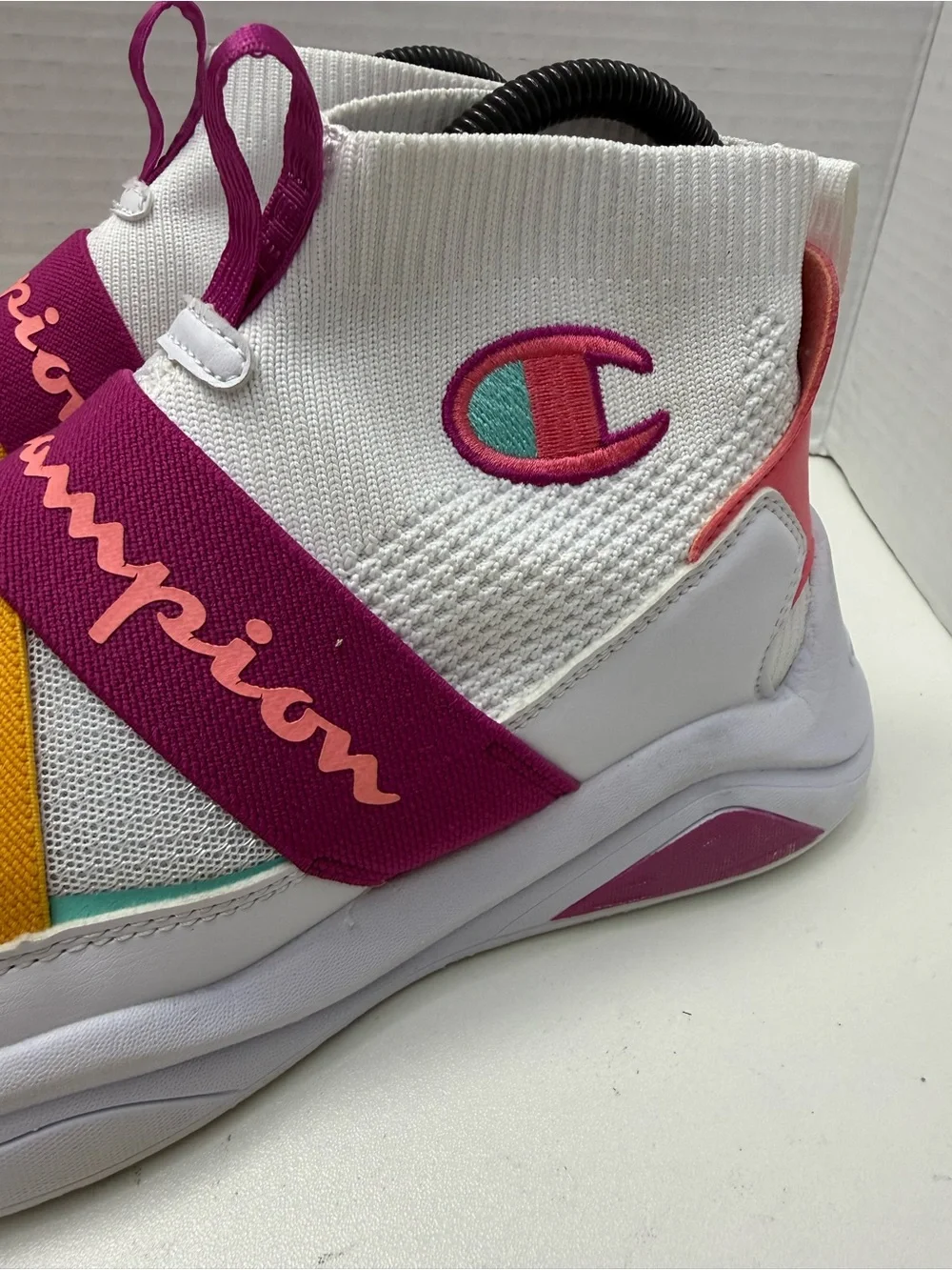 Champion Women's Lady Legend V CB High-Top SNEAKER Sz 6